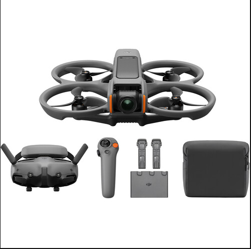DJI Avata 2 FPV Drone with Goggles 3 & 3-Battery Fly More Combo