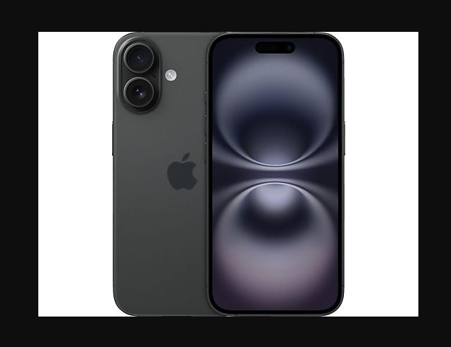 APPLE iPhone 16 5G 128GB Schwarz Dual SIM